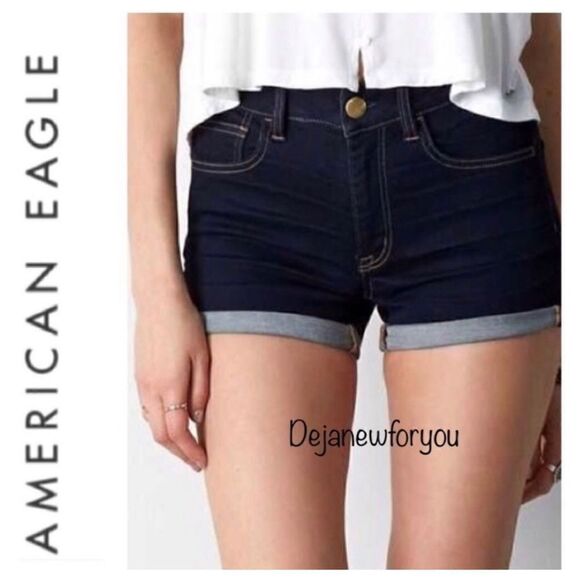 American Eagle Super Stretch Jean Shorts - Picture 1 of 4